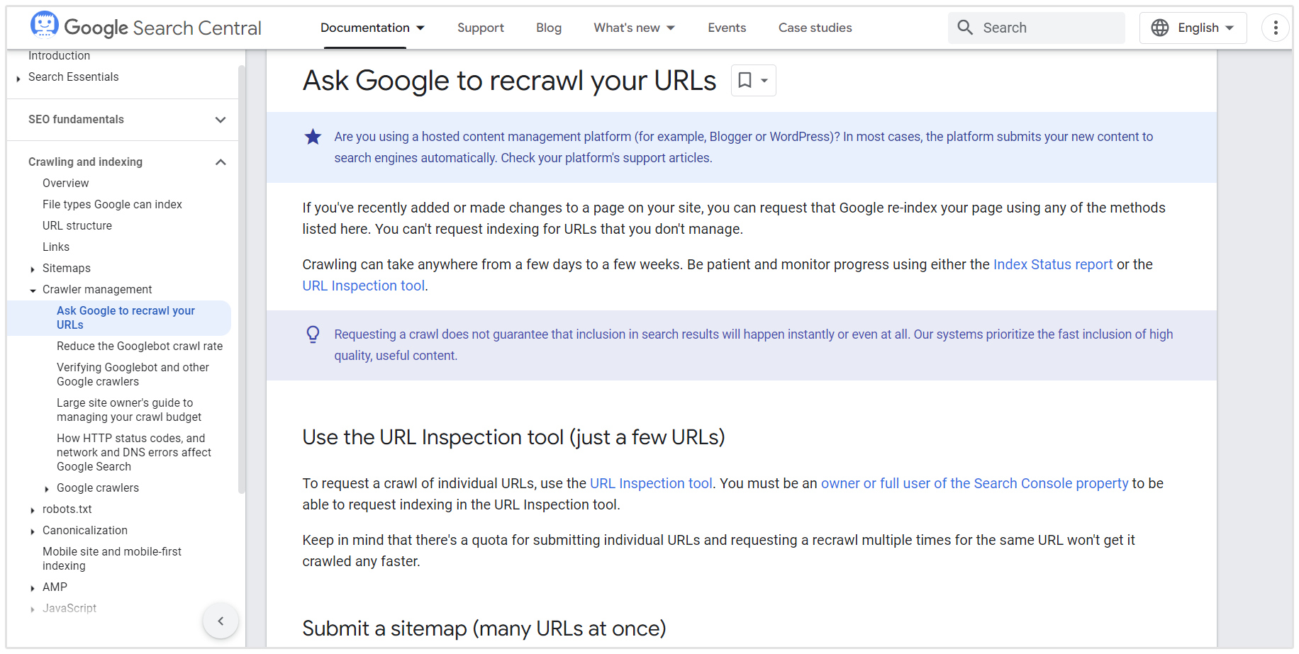 Google URL-tool